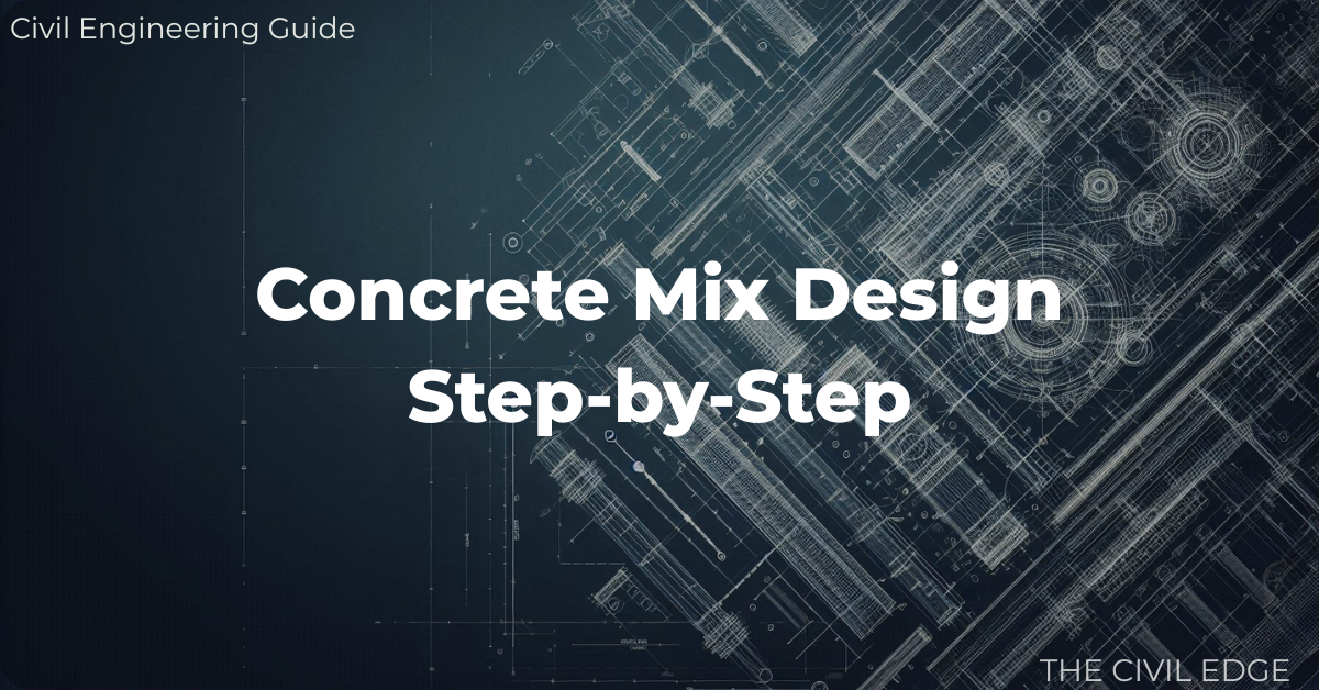 Concrete mix design guide as per IS 10262 and IS 456 including w/c ratio, target strength, aggregate proportioning and durability requirements.