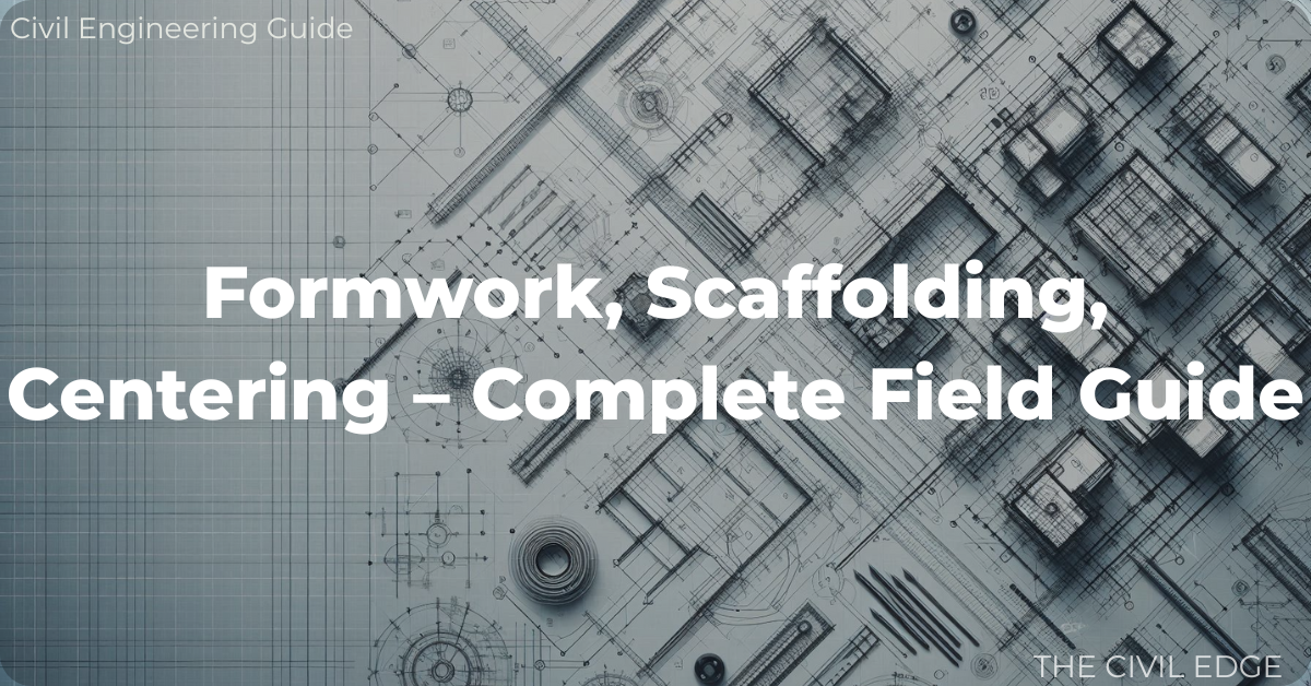 formwork scaffolding centering