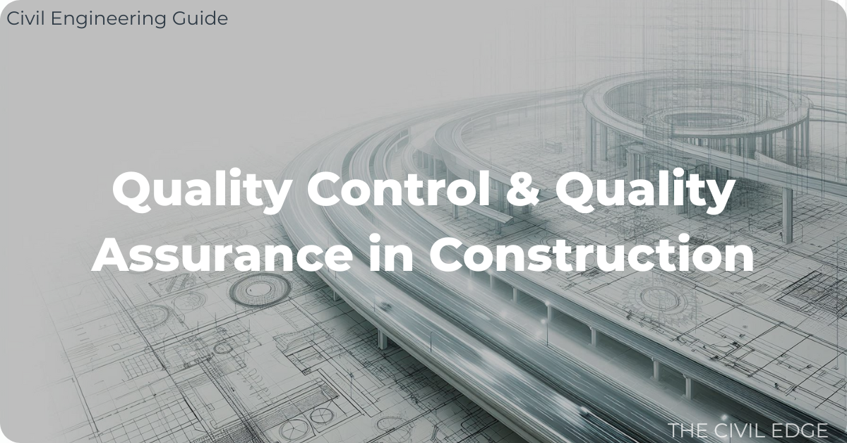 Quality control and quality assurance in construction including materials testing and inspections.