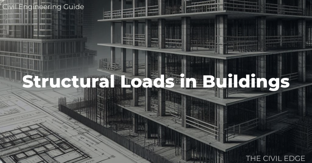 Structural loads in buildings including dead load, live load, wind load, earthquake load and load combinations.